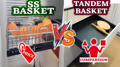 tandem box vs stainless steel price|tandem vs ss basket.